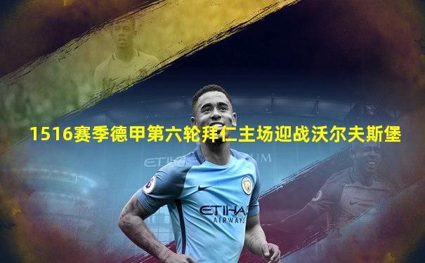 1516赛季德甲第六轮拜仁主场迎战沃尔夫斯堡